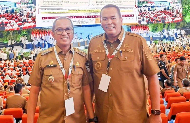 Wali Kota Pariaman Yota Balad mengikuti Rakornas Pemerintah Pusat dan Daerah Tahun 2026 di Sentul International Convention Center (SICC), Kabupaten Bogor, Provinsi Jawa Barat, Senin (2/2/2026). (Foto: Kominfo Kota Pariaman)
