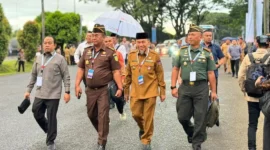 Wakil Wali Kota Padang, Maigus Nasir menghadiri Rakornas Pemerintah Pusat dan Daerah 2026 di SICC, Kabupaten Bogor, Jawa Barat, Senin (2/2/2026). (Foto: Diskominfo Padang)