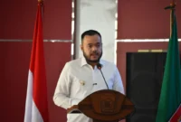 Wali Kota Padang Fadly Amran membuka Forum Konsultasi Publik Rancangan Awal RKPD Kota Padang Tahun 2027 di Aula Gedung Bagindo Aziz Chan, Balai Kota Padang, Aie Pacah, Senin (2/3/2026). (Foto: Prokopim Padang)
