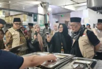 Kunjungan kerja pengawasan Komite III DPD RI di Kantor Teknis Urusan Haji Madinah, Senin (30/3/2026). (Foto: Kemenhaj)