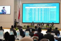 Anggota Tim Hisab Rukyat Kemenag, Cecep Nurwendaya dalam seminar posisi hilal penentuan awal Syawal 1447 H. (Foto: Kemenag)