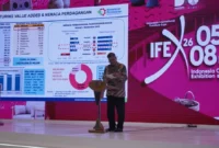 Pembukaan Indonesia International Furniture Expo (IFEX) 2026 di Jakarta beberapa waktu lalu. (Foto: Kemenperin)