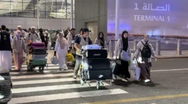 Sebanyak 24.022 jemaah umrah asal Indonesia telah kembali ke Tanah Air hingga 12 Maret 2026. (Foto: Kemenhaj)