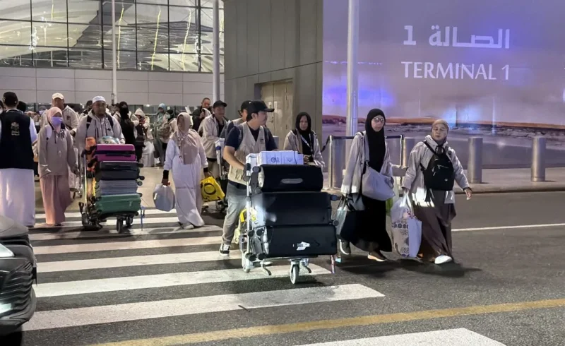 Sebanyak 24.022 jemaah umrah asal Indonesia telah kembali ke Tanah Air hingga 12 Maret 2026. (Foto: Kemenhaj)