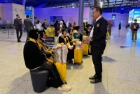 Kantor Urusan Haji Jeddah terus melakukan pengawasan dan pendampingan terhadap jemaah umrah Indonesia di Bandara Internasional King Abdulaziz International Airport. (Foto: Kemenhaj)