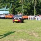 Kapolda Sumbar, Irjen Gatot Tri Suryanta memeriksa pasukan saat Gelar Pasukan Operasi Kepolisian Terpusat Ketupat 2026 di Lapangan Imam Bonjol, Padang, Kamis (12/3/2026). (Foto: Diskominfo Padang)