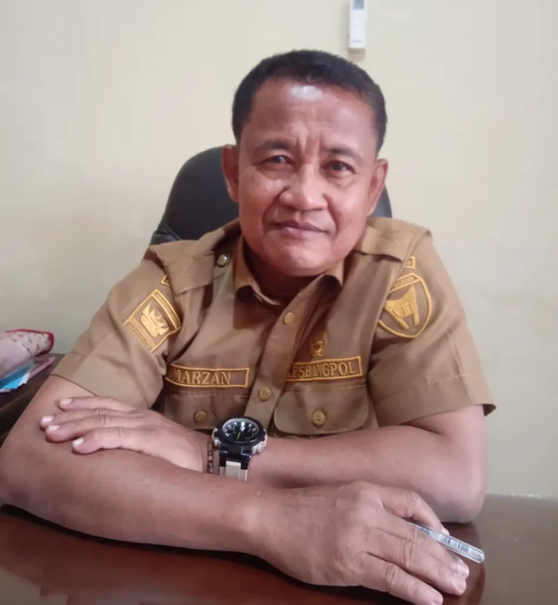 Kepala Badan Kesbangpol Pessel, Marzan. (Foto: Marzan)