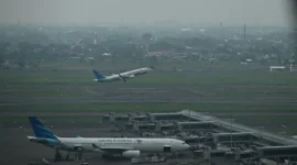 Penerbangan internasional terdampak konflik Iran-Israel. (Foto: Kemenhub)