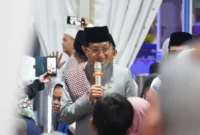 Menteri Agama Nasaruddin Umar meninjau fasilitas Masjid Ramah Pemudik di Masjid Jami' Al-Azhar Jakapermai, Rabu (18/3/2026). (Foto: Fadhlillah Hafizhan M/Kemenag)