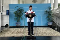 Menag Nasaruddin Umar memberikan keterangan kepada awak media di Istana Negara. (Foto: Kemenag)