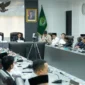 Rapat internal rutin Menteri Agama Nasaruddin Umar bersama jajaran pimpinan eselon Kemenag. (Foto: Pramudya A/Kemenag)
