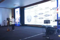 Mensos Saifullah Yusuf dalam acara Kolaborasi Program Prioritas Presiden dalam rangka Pemutakhiran DTSEN dan Membangun Sumber Daya Manusia Menuju Kemandirian Ekonomi di Bale Sawala Yudistira, Kabupaten Purwakarta, Jawa Barat, Sabtu (14/3/2026). (Foto: Kemensos)