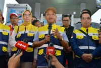 Menteri ESDM Bahlil Lahadalia memastikan pasokan energi nasional tetap aman selama Idulfitri 2026. (Foto: Kementerian ESDM)