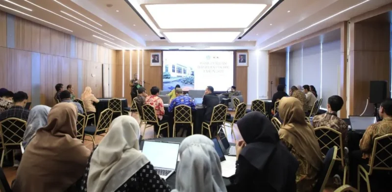 Pengayaan Persepsi Monitoring dan Evaluasi (Monev) untuk memperkuat implementasi Program Pengendalian Gratifikasi (PPG) di Jakarta, Kamis (12/3/2026). (Foto: Desi Hariati/Kemenag)