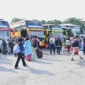 Sejak 13 Maret 2026 (H-8) hingga 17 Maret 2026 (H-4) total penumpang angkutan lebaran yang berangkat menggunakan angkutan umum tercatat sebanyak 6.251.806 orang. (Foto: Kemenhub)