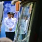Menteri Perhubungan Dudy Purwagandhi melepas Mudik Gratis Presisi 2026 yang diselenggarakan Polri di Lapangan Presisi Polda Metro Jaya, Rabu (18/3/2026). (Foto: Kemenhub)