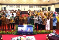 Wakil Wali Kota Payakumbuh, Elzadaswarman saat Musrenbang RKPD 2027 yang dirangkaikan dengan Rembuk Stunting 2026, Senin (30/3/2026). (Foto: MC Payakumbuh)