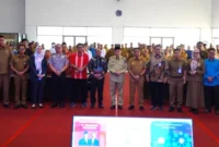 Wakil Wali Kota Padang Maigus Nasir membuka Musrenbang RKPD Kota Padang Tahun 2027 di Gedung Bagindo Aziz Chan, Balai Kota Aia Pacah, Selasa (31/3/2026). (Foto: Prokopim Padang)