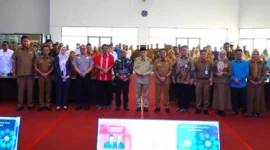Wakil Wali Kota Padang Maigus Nasir membuka Musrenbang RKPD Kota Padang Tahun 2027 di Gedung Bagindo Aziz Chan, Balai Kota Aia Pacah, Selasa (31/3/2026). (Foto: Prokopim Padang)