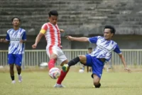 Kesebelasan PSP Padang siap tampil di laga semifinal Liga 4 Sumbar menghadapi Kompak FC 
di Stadion Utama Sumatera Barat, Lubuk Alung, Padangpariaman, Minggu (29/3/2026). (Foto: Diskominfo Padang)