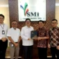 Bupati Padang Pariaman John Kenedy Azis (JKA) melakukan audiensi dengan pimpinan PT SMI di Jakarta, Senin (9/3/2026). (Foto: Diskominfo Padang Pariaman)