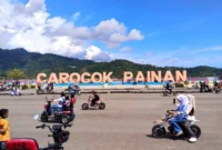 Ruang bermain Kawasan Wisata Pantai Carocok Painan. (Foto: Dok. Son)