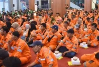 Sebanyak 1.176 petugas kebersihan tetap bertugas tanpa libur selama periode Hari Raya Idulfitri. (Foto: Diskominfo Padang)