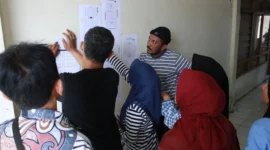 Pemko Padang Panjang membuka pendaftaran bagi pedagang musiman yang ingin berjualan di kios kosong Gedung Pasar Pusat selama Ramadan. (Foto: Kominfo Padang Panjang)