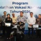 Menteri Koordinator Bidang Perekonomian Airlangga Hartarto dalam Konferensi Pers Peluncuran “Program Pelatihan Vokasi Nasional Tahun 2026”, di Jakarta, Jumat (27/2). (Foto: Kemenko Perekonomian)