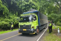 Menhub prihatin atas ketidakpatuhan pengusaha logistik terhadap pembatasan operasional truk mudik Lebaran. (Foto: Kemenhub)