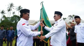 Bupati Tanah Datar, Eka Putra menghadiri pengukuhan pengurus IPKSI periode 2025–2030, Rabu (25/3/2026). (Foto: Prokopim Tanah Datar)