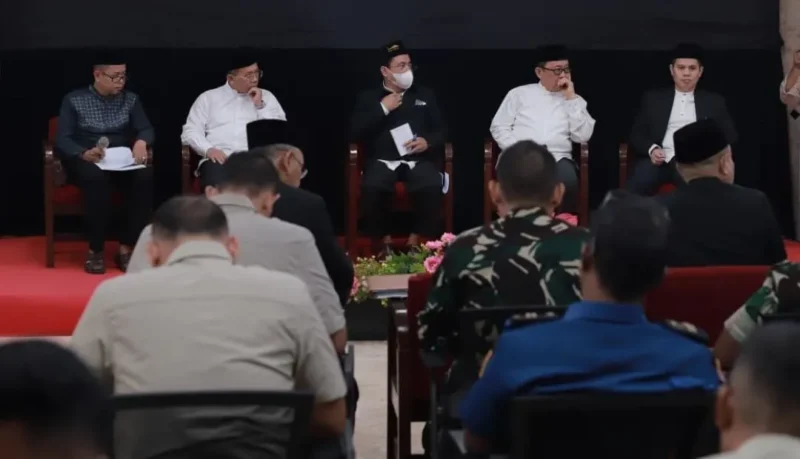 Rapat persiapan pelaksanaan Salat Idulfitri 1447 H tingkat kenegaraan. (Foto: Kemenag)