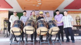 Pembukaan Piaman Barayo 2026 di Panggung Utama Pentas Gandoriah, Minggu (22/3/2026). (Foto: Kominfo Pariaman)