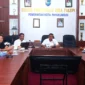 Wakil Wali Kota, Elzadaswarman memimpin rapat koordinasi dalam rangka audiensi muatan lahan sawah dalam dokumen RDTR Kota Payakumbuh, Jumat (6/3/2026). (Foto: MC Payakumbuh)