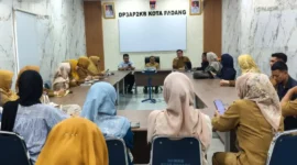 Pemko Padang mematangkan persiapan menghadapi evaluasi KLA 2026. (Foto: Diskominfo Padang)