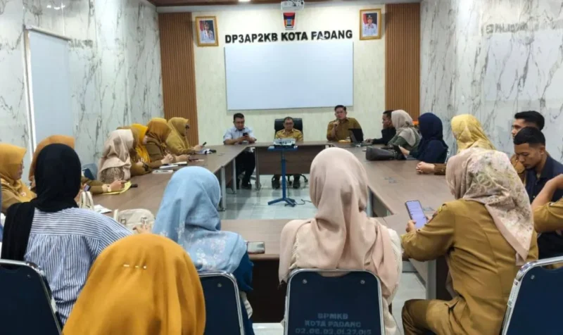 Pemko Padang mematangkan persiapan menghadapi evaluasi KLA 2026. (Foto: Diskominfo Padang)