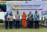 Kemenag menyiapkan 45 rumah ibadah Buddha sebagai tempat singgah bagi pemudik selama arus mudik Idulfitri 1447 Hijriah/2026. (Foto: Kemenag)
