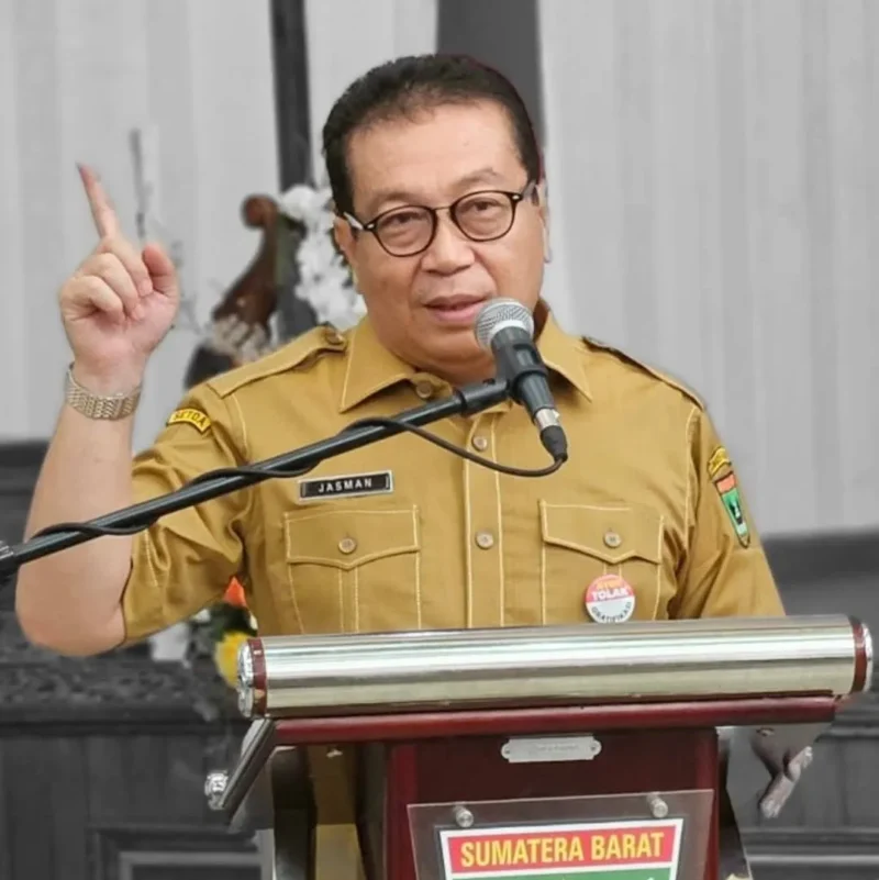 Penjabat Sekretaris Daerah Dharmasraya, Jasman Dt. Bandaro Bendang. (Foto: FB Diskominfo Dharmasraya)