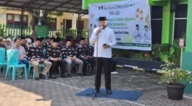 Wali Kota Padang Fadly Amran membuka program kolaboratif “Selasar Hangat Lintas Agama x Joyful Ramadan” di Kantor Kemenag Padang, Kamis (12/3/2026). (Foto: Diskominfo Padang)