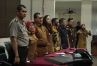 Pemkab Dharmasraya bersama Pemprov Sumbar menggelar sosialisasi pemungutan Pajak Air Permukaan (PAP) dan pajak air tanah, Senin (2/3/2026). (Foto: Pemkab Dharmasraya)