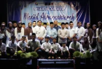 Wakil Wali Kota Padang, Maigus Nasir membuka Syiar Islam ke-II tingkat Kota Padang di Masjid Al Munawarah, Kelurahan Gunung Sarik, Kecamatan Kuranji, Kamis (5/3/2026). (Foto: Prokopim Padang)
