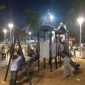 Taman Rimbo Kaluang menjadi salah satu lokasi yang ramai dikunjungi warga selama libur Lebaran 1447 Hijriah. (Foto: Diskominfo Padang)
