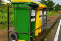 Dinas Lingkungan Hidup Kota Padang menempatkan tempat sampah terpilah di 93 titik di Kota Padang. (Foto: Diskominfo Padang)
