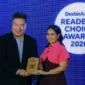 Wakil Menteri Pariwisata Ni Luh Puspa meraih penghargaan internasional sebagai “The Best Island” dalam ajang DestinAsian Readers’ Choice Awards 2026 di The St. Regis Bali Resort, Kamis (5/3/2026). (Foto: Kemenpar)