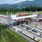 Arus kendaraan di sejumlah ruas Jalan Tol Trans Sumatera (JTTS) mulai meningkat menjelang periode mudik Lebaran 2026. (Foto: PT Hutama Karya)