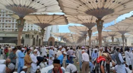 Jemaah umrah Indonesia. (Foto: Kemenhaj)