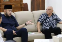 Wali Kota Padang Fadly Amran menerima kunjungan Pengurus Yayasan Unidha di Kediaman Resmi Wali Kota, Rabu (4/3/2026). (Foto: Prokopim Padang)