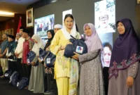 Wakil Menteri Perdagangan (Wamendag) Dyah Roro Esti Widya Putri dalam acara PIMTI Berbagi 2026 di Jakarta, Sabtu (7/3). (Foto: Kemendag)