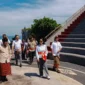 Wakil Menteri Pariwisata Ni Luh Puspa (tengah) bersama jajaran saat meninjau kesiapan destinasi unggulan di Bali yakni DTW Uluwatu pada Jumat (6/3/2026). (Foto: Kemenpar)