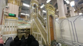 Kemenhaj mengingatkan jemaah haji Indonesia agar mewaspadai penipuan akses Raudhah di Masjid Nabawi. (Foto: Kemenhaj)